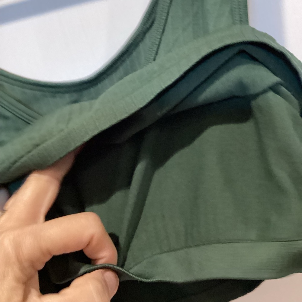 Aerie Olive Ribbed Top - Picture 8 of 9